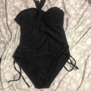 Black swimsuit